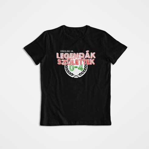 Unisex póló - Legendák születnek