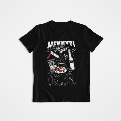 Unisex póló - Mennyei megyei