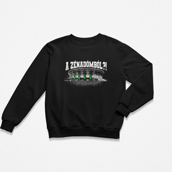 Unisex környakú pulóver - A Zenadómból?!