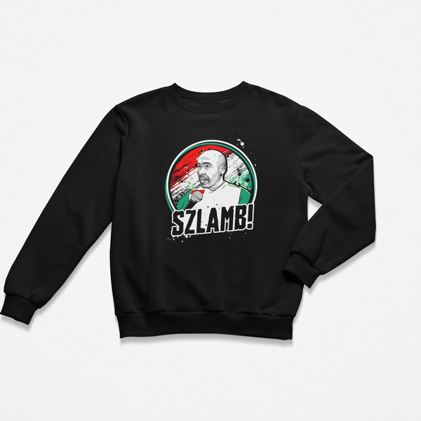 Unisex környakú pulóver - Szlamb