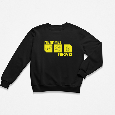 Unisex környakú pulóver - Mennyei megyei