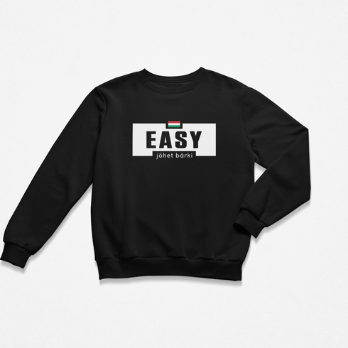 Unisex környakú pulóver - Easy